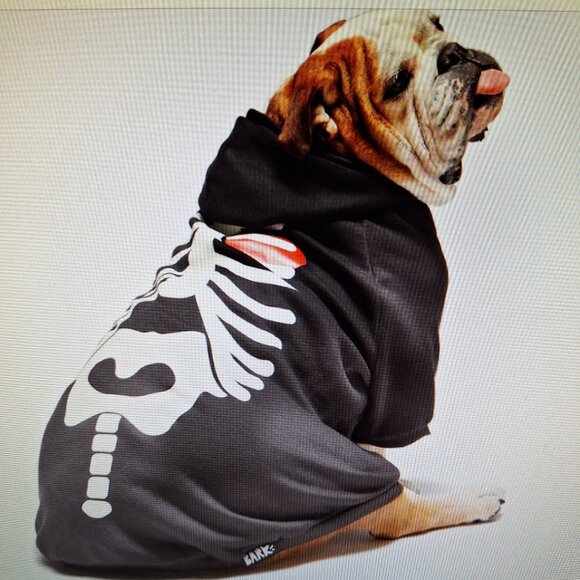 NWT Bark Skeleton Hoodie for Dogs L - Picture 7 of 8